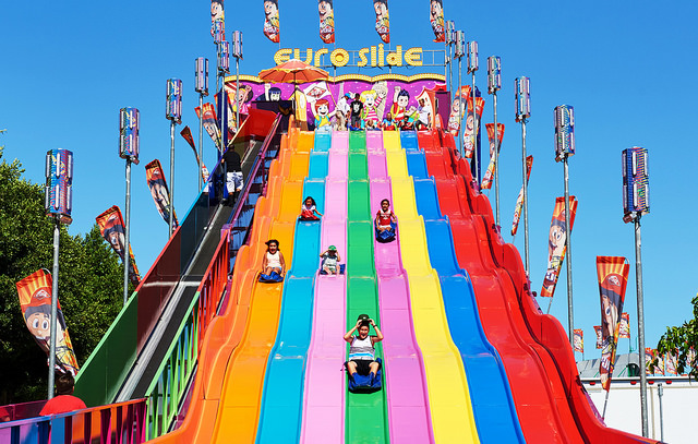 Orange County Fair Super slide