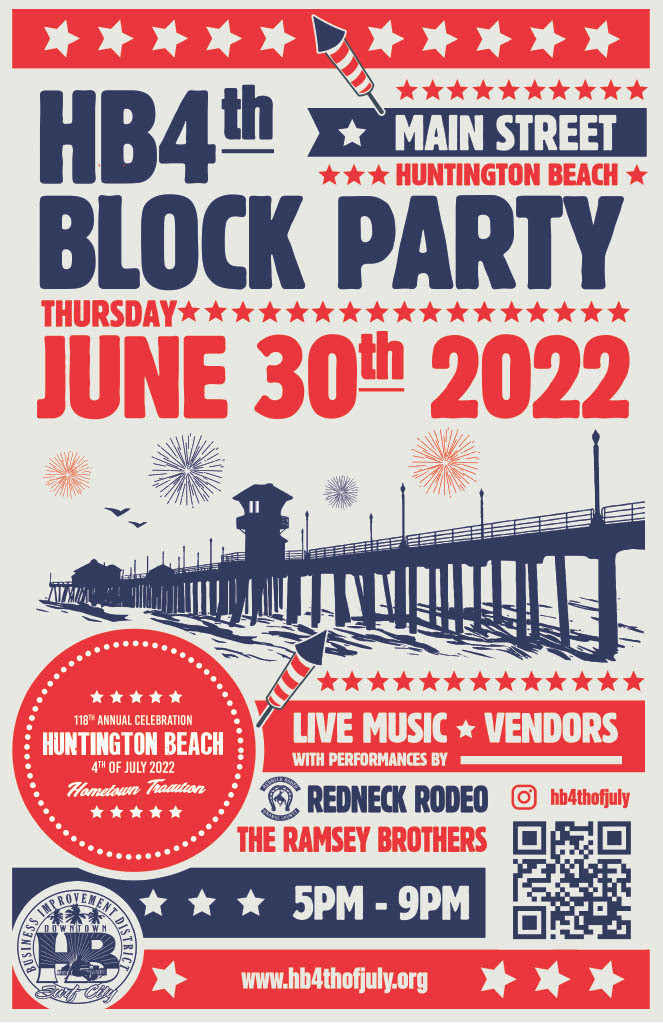 Huntington Beach 4th of July Block Party