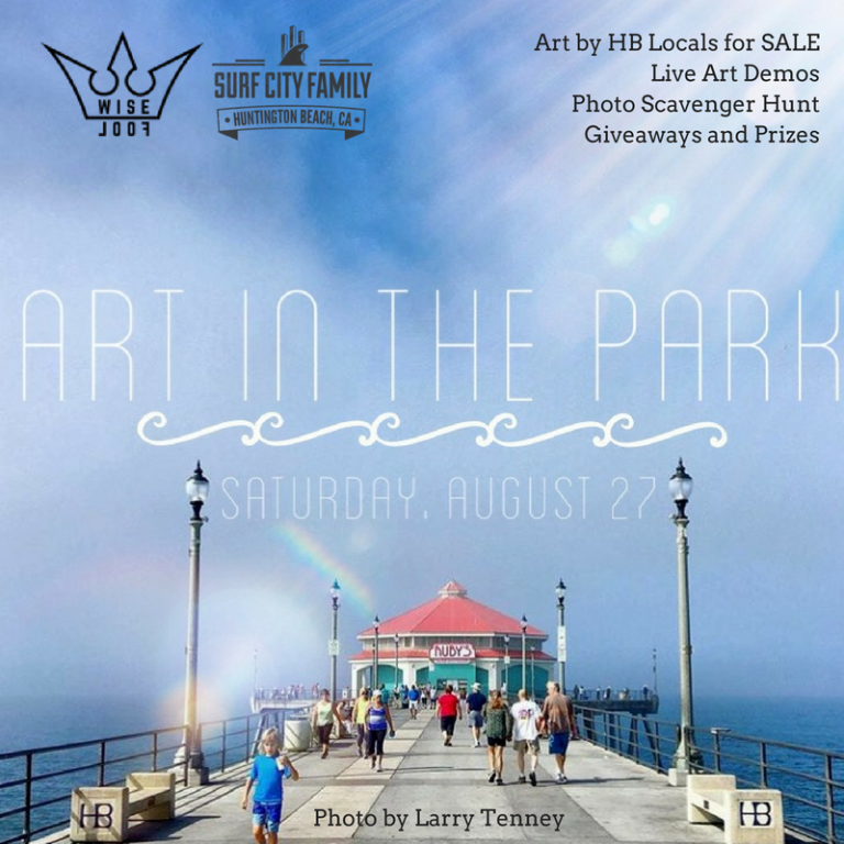 Join Surf City Family and Wise Fool at Art in the Park, Huntington Beach