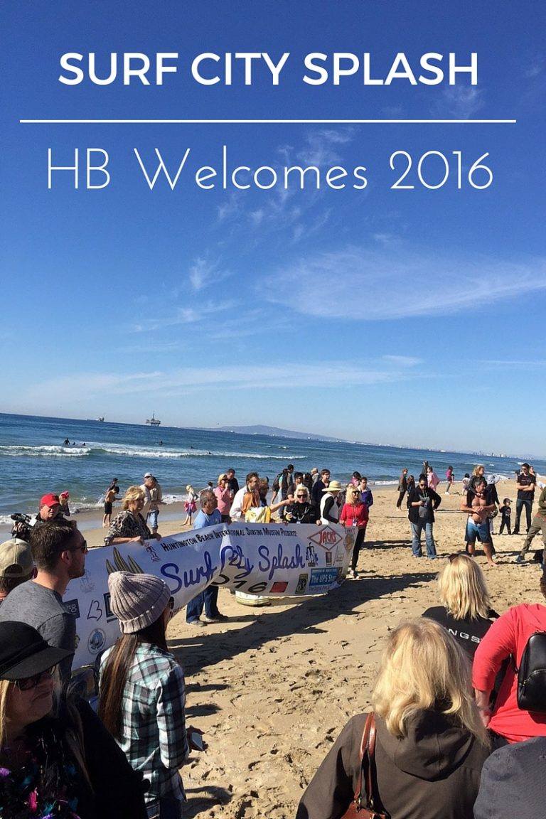 Huntington Beach Welcomed 2016 with a Splash!