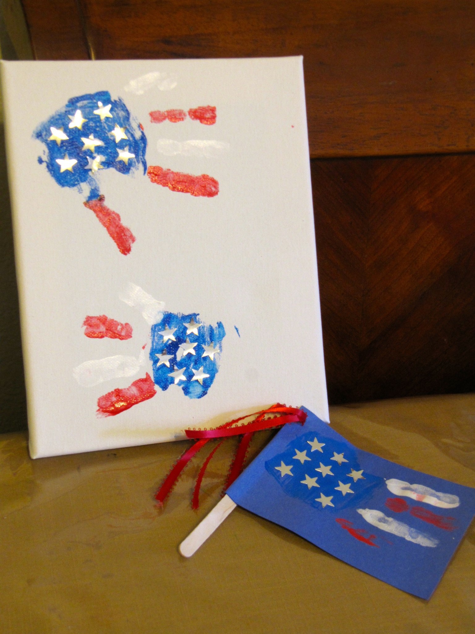 4th of July Crafts: Star-Spangled Banner