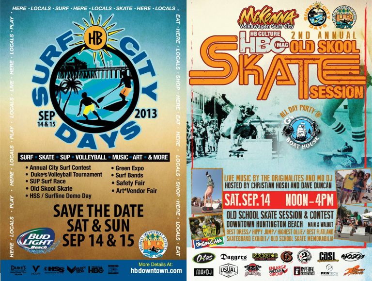 Surf City Days Includes Local Surf Contest, Skate Sessions and More
